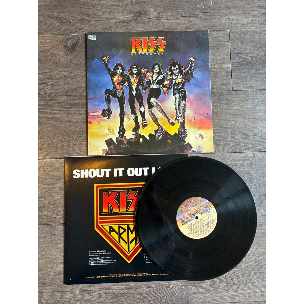 Kiss Destroyer Vinyl LP 1976 Casablanca NBLP 7025 RCA Music Service R 124001